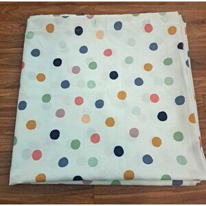 Target Pillowfort Fabric Shower Curtain Polka Dot Pastel Kids Fun Colorful